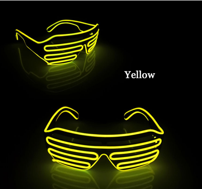 Newest LED Light Up Flashing Rave Shades