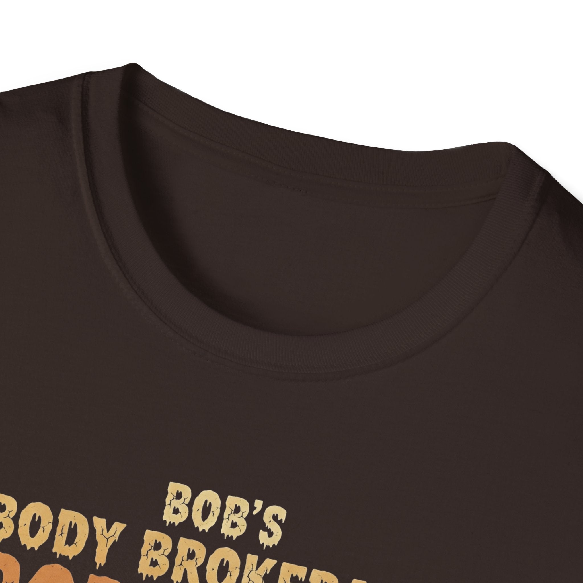 Halloween Bobs Body Brokerage Body Farm Best Deal In The End T-Shirt, Unisex Softstyle Tee, Body Farm Graphic Shirt, Halloween Party Wear, Unique Gift for Halloween Lovers