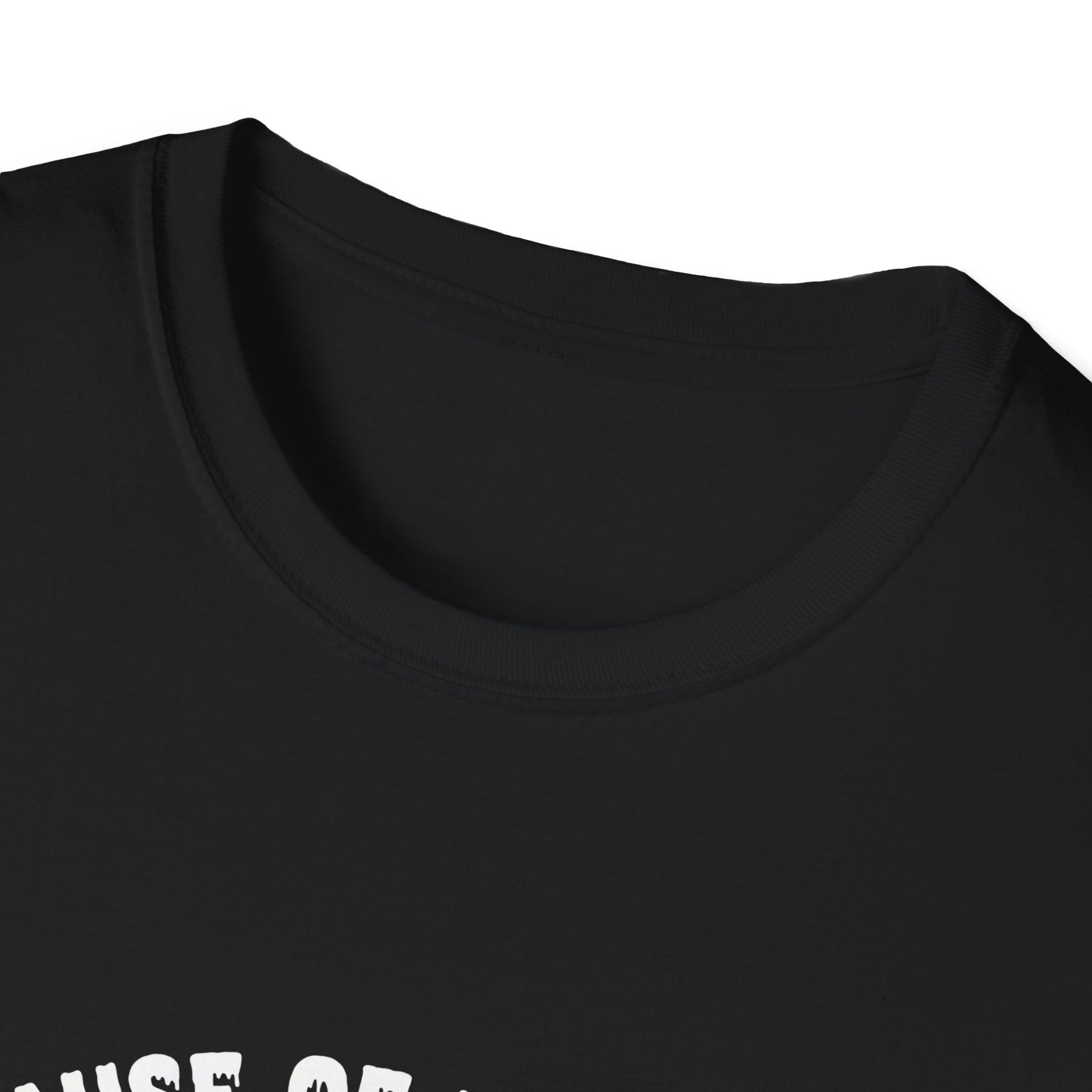 My haunted attraction T shirt because of inflation T-Shirt, Halloween Tee, Unisex Graphic Shirt, Ghostly Apparel, Fun Casual Wear, Perfect for Fall Celebrations