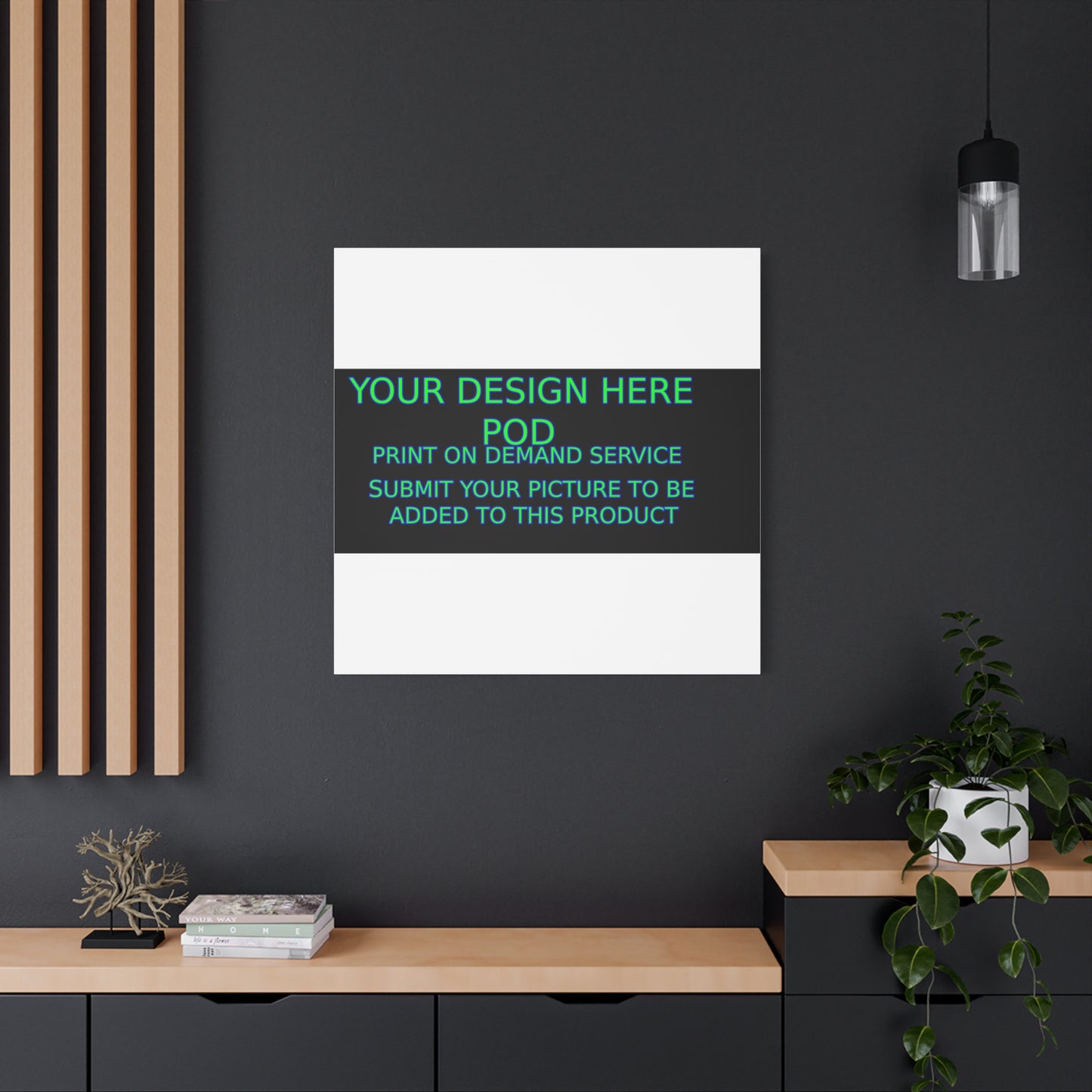 Custom Matte Canvas Print - Create Your Design