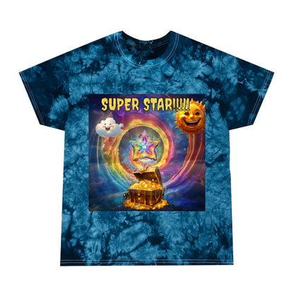 Super Star! Tie-Dye Tee, Crystal