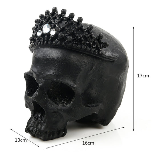 Resin skull decoration model