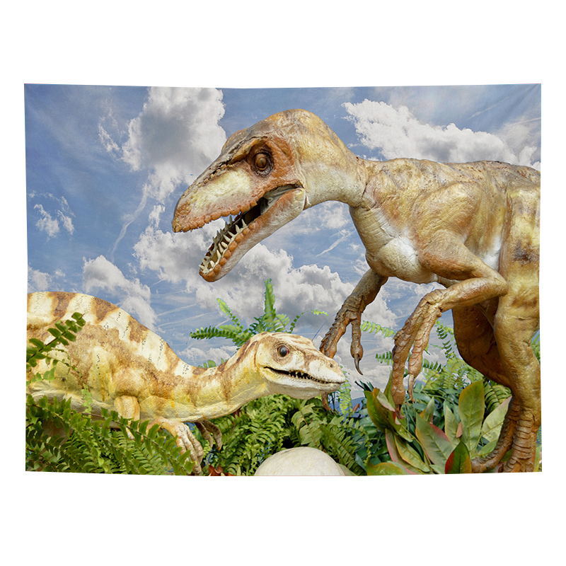 Dinosaur Wall Beach Carpet Cloth