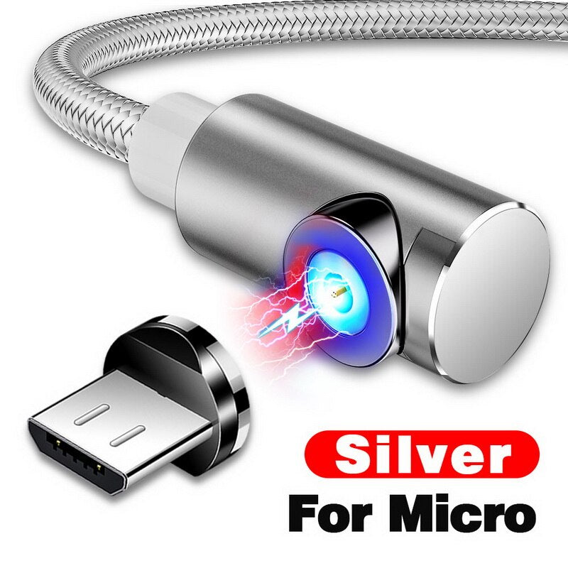 Magnetic Cable Micro USB Type C Charger