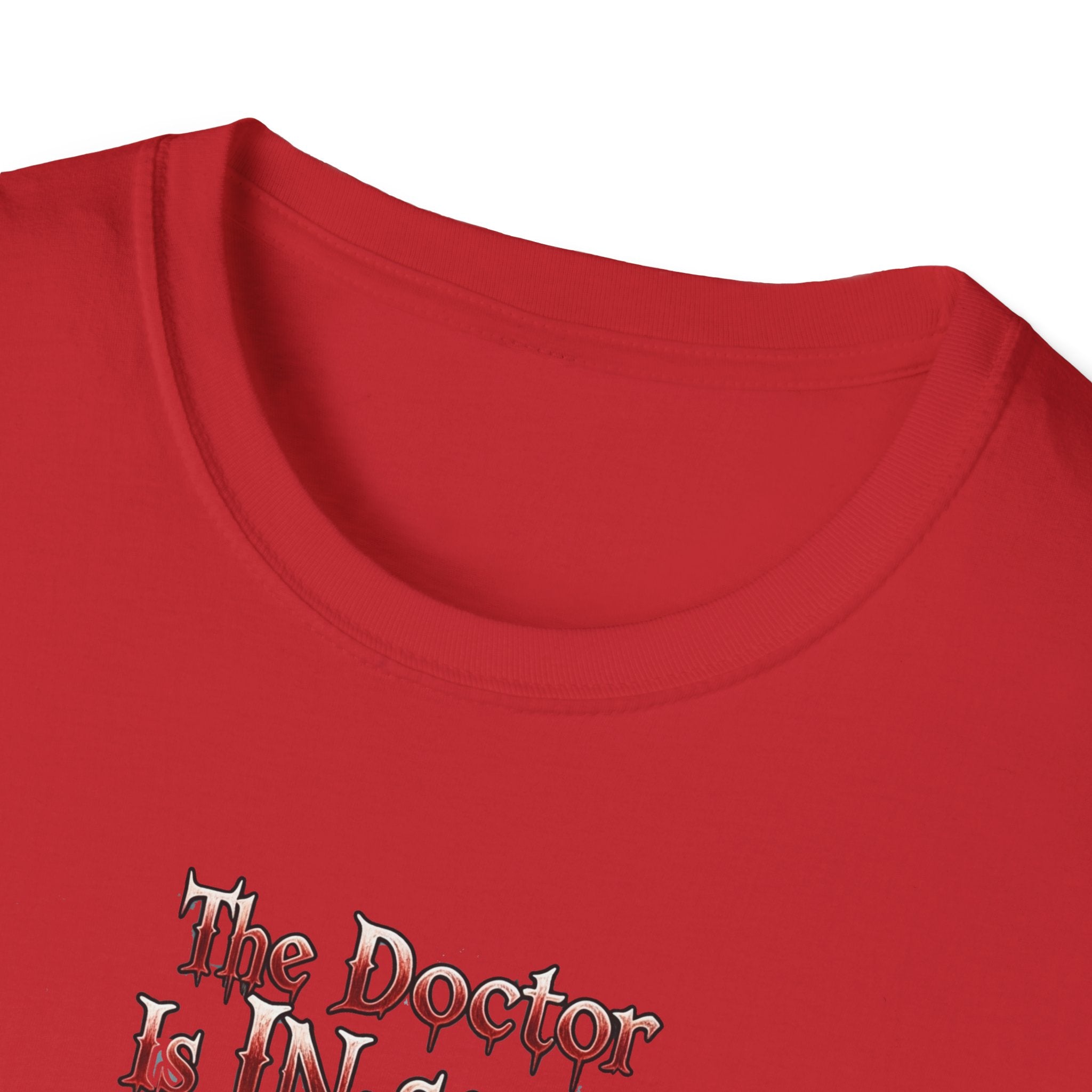 Gothic Plague In-sane Doctor T-Shirt, Unisex Softstyle Tee, Spooky Halloween Tee, Halloween Costume Shirt, Gift for Whovians, Dark Humor [...]