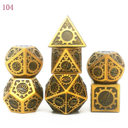 New font metal dice