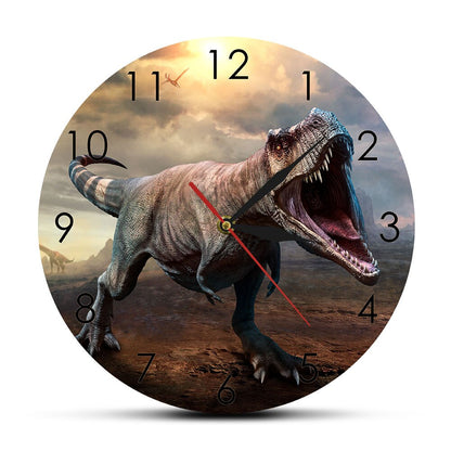 Dinosaur Tyrannosaurus Roar Wall Clock