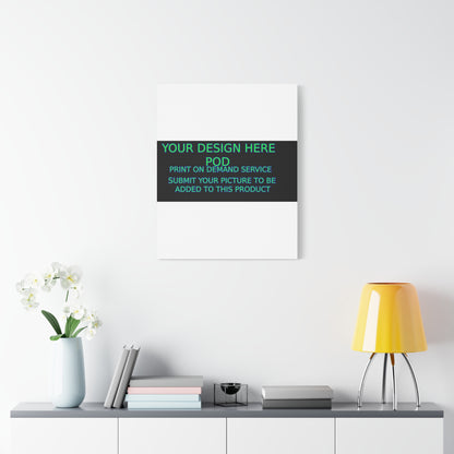 Custom Matte Canvas Print - Create Your Design