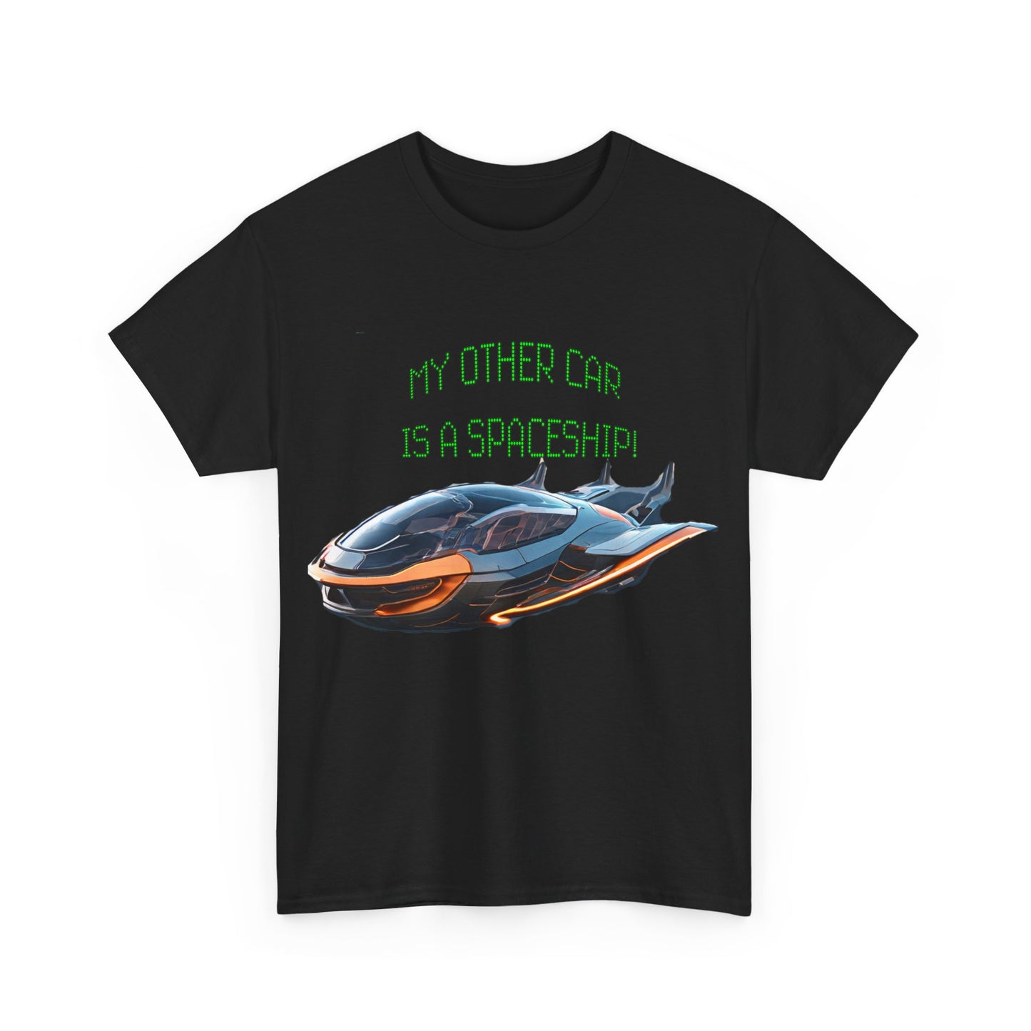 My Other Car Is A Spaceship Unisex Heavy Cotton Tee