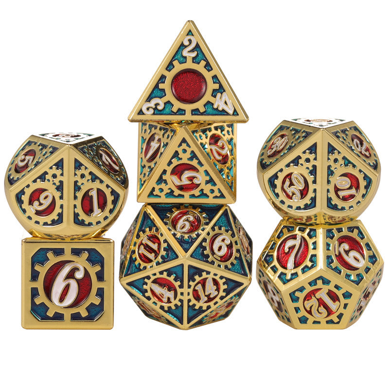 Mechanical wind metal dice