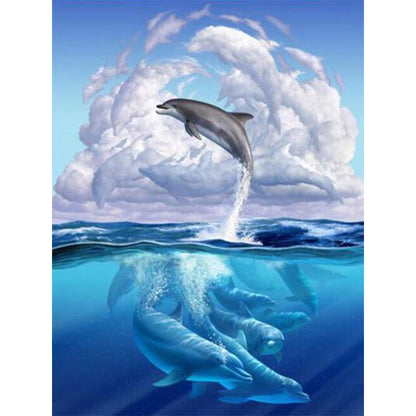 New Dolphin Diamond Painting