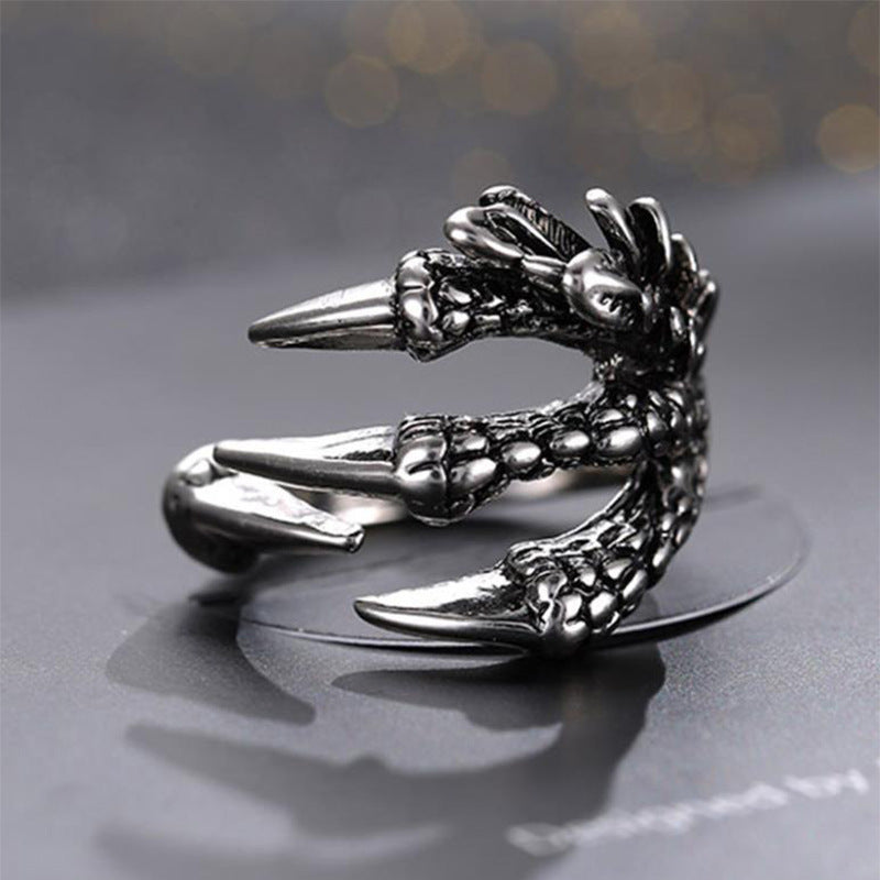 Personalized Dragon Claw Ring