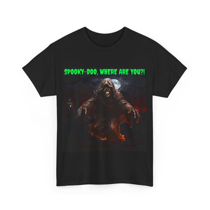 Spooky Doo Where Are You?! Unisex Heavy Cotton Tee