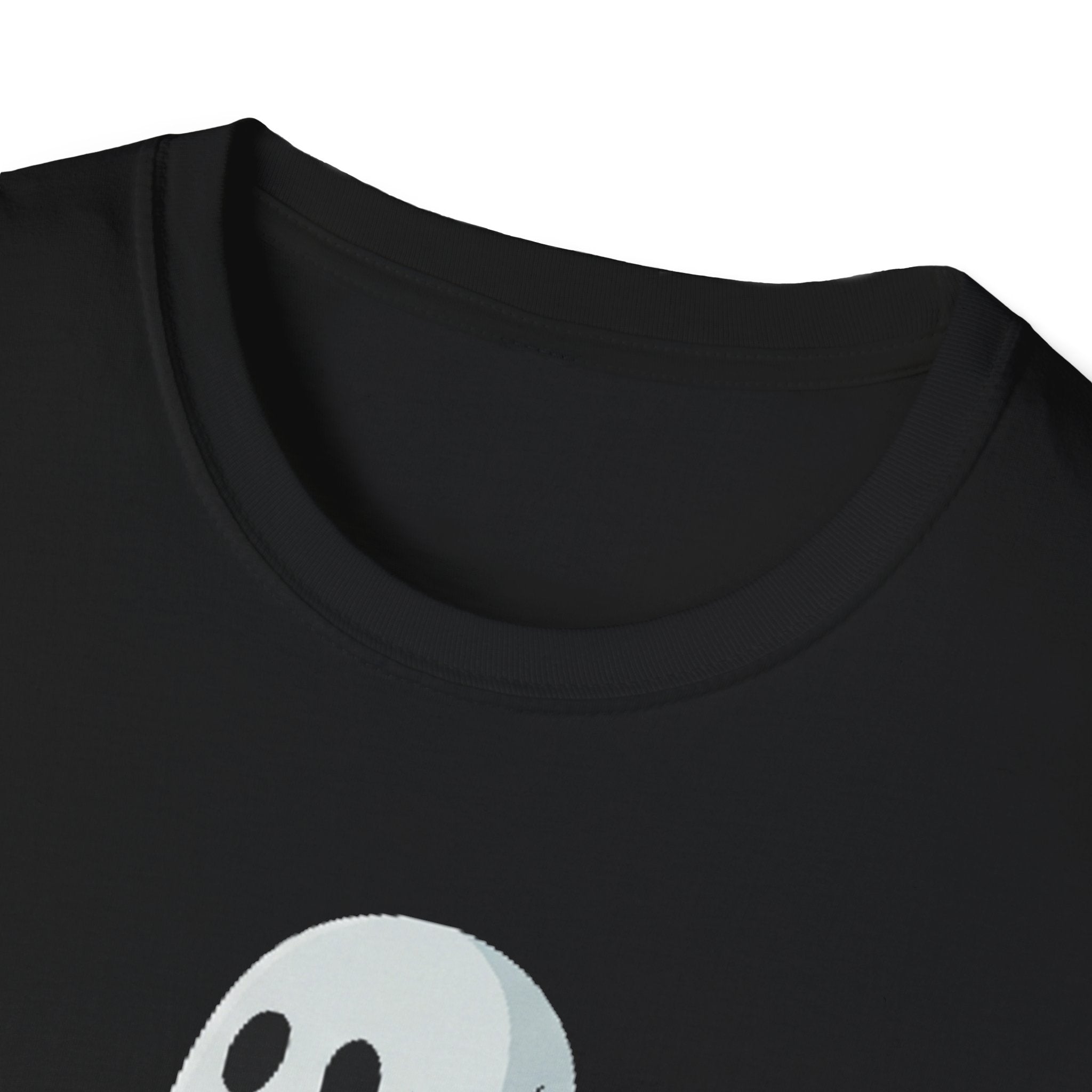 Spooky Pizza T-Shirt, Cute Halloween Shirt, Ghost Graphic Tee, Unisex Casual Wear, Gifts for Halloween Lovers