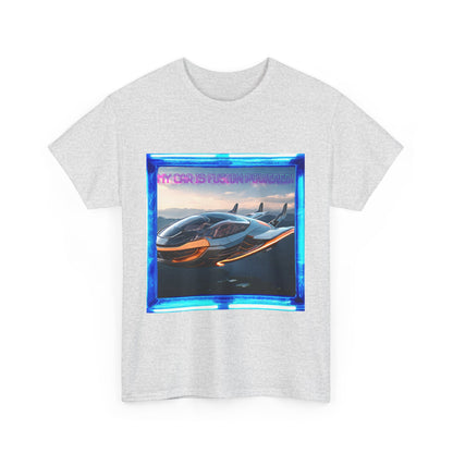 My Car Is Fusion Powered Unisex Heavy Cotton Tee