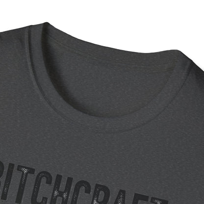 Witchcraft Bitchcraft The Art Of Pissing People Off  Unisex T-Shirt | Magic Lover Gift, Halloween Apparel, Art of Spell Casting Tee, Mystical Fashion
