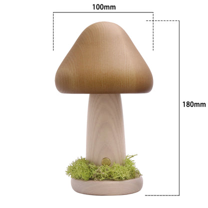 Twist Head Mushroom Small Night Lamp Warm Light Touch  Home Decor