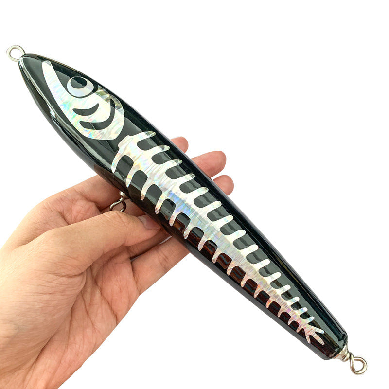 80g 90g Handmade Wood Fishing Lure Lure Sea Fishing Boat Fishing Pencil