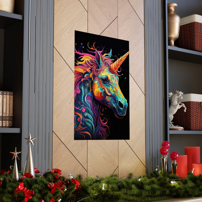 Unicorn Dream Matte Vertical Posters