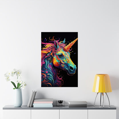 Unicorn Dream Matte Vertical Posters