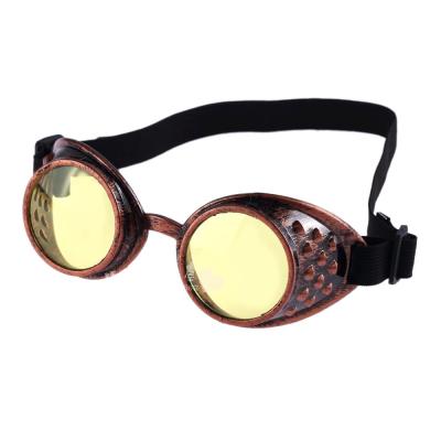 Steampunk goggles night club pirate king glasses