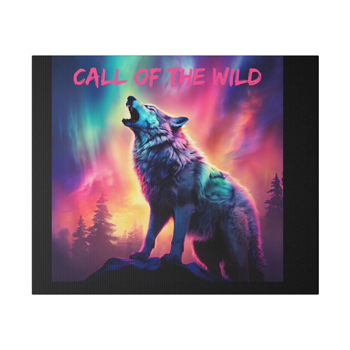 Call Of The Wild Matte Canvas, Stretched, 0.75"