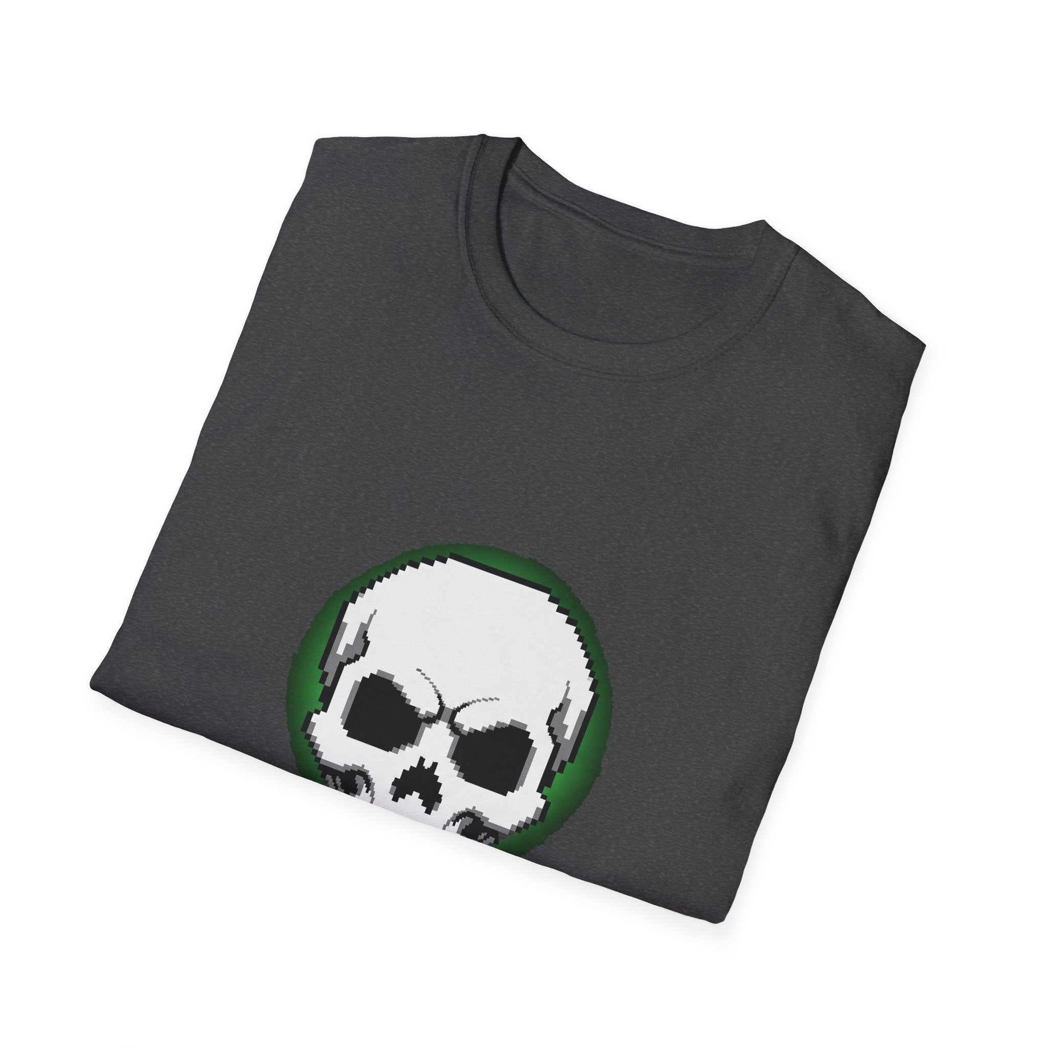 Funny Skull Graphic All My Files Are Ghosts Unisex T-Shirt, Gamer Shirt, Halloween Gift, Tech Humor Tee, Geeky Apparel, Casual Wear
