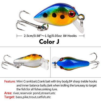 Mini Rock Little Fat Plastic Bait