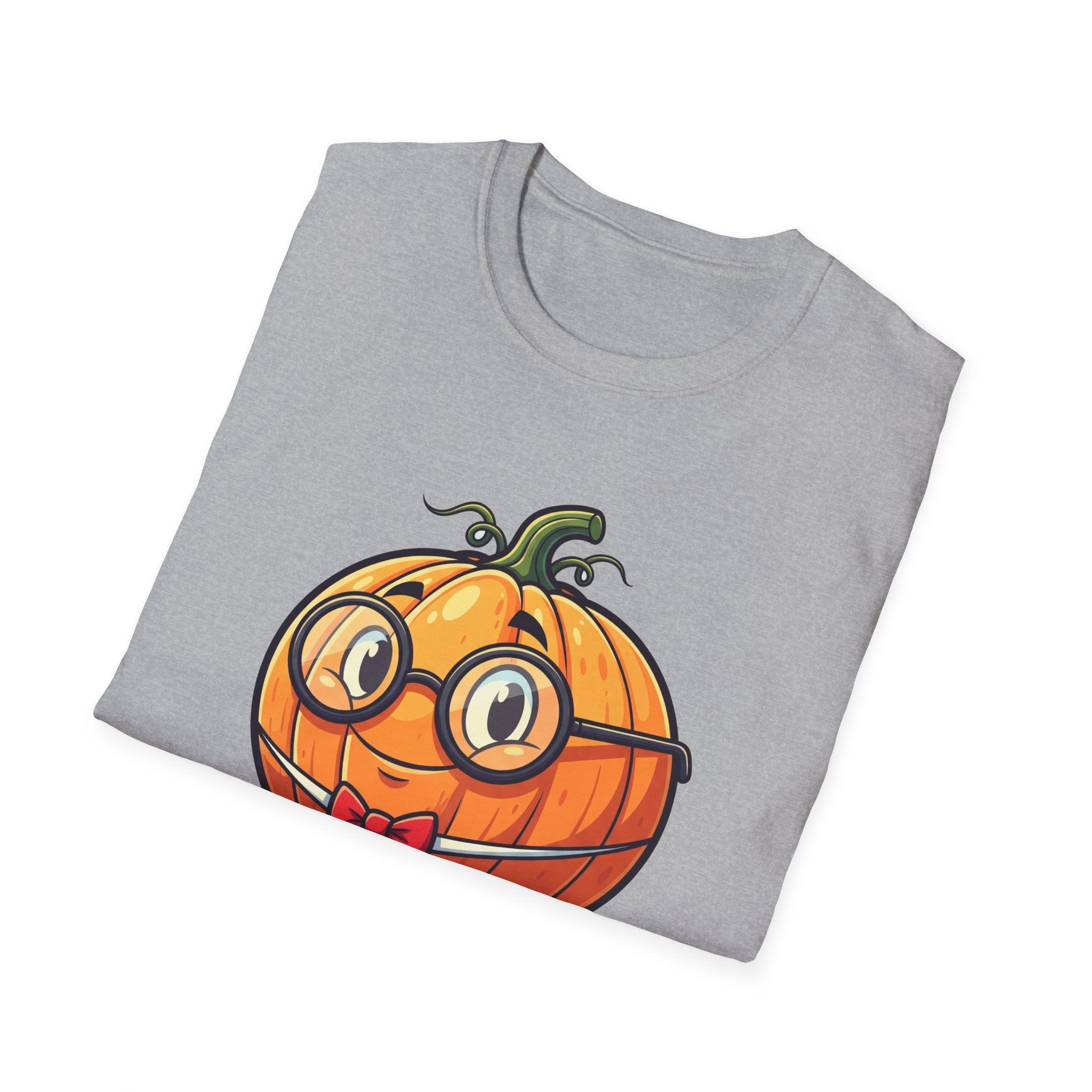 Playful Pumpkin T-Shirt, Funny Fall Tee, Halloween Apparel, Gift for Pumpkin Lovers, Casual Unisex Wear