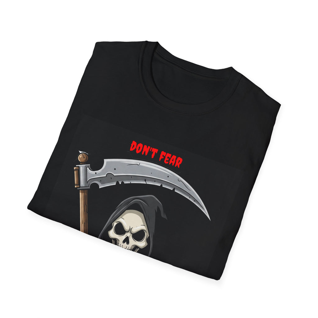 Unisex Skeleton Graphic Tee, Don’t Fear the Reaper T-Shirt, Halloween Costume Shirt, Spooky Graphic Tee, Funny Death Shirt, Gift for [...]