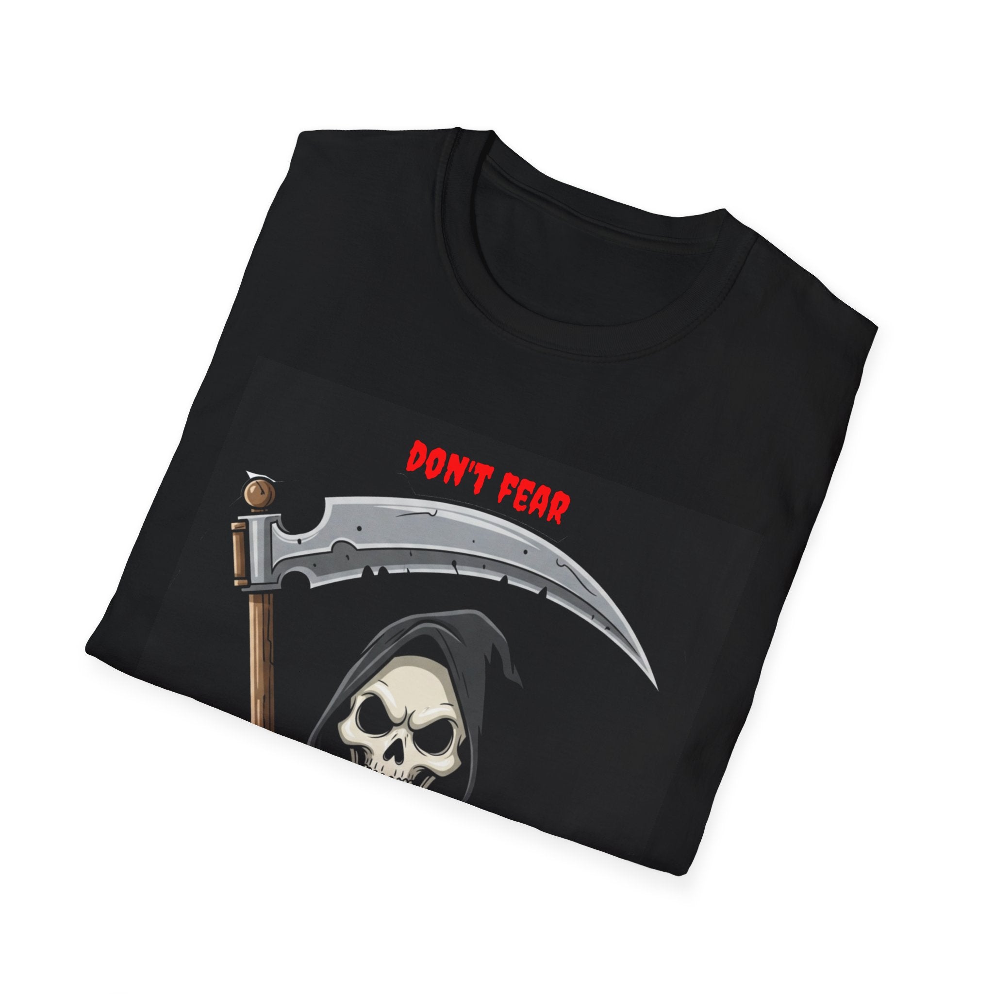 Unisex Skeleton Graphic Tee, Don’t Fear the Reaper T-Shirt, Halloween Costume Shirt, Spooky Graphic Tee, Funny Death Shirt, Gift for [...]