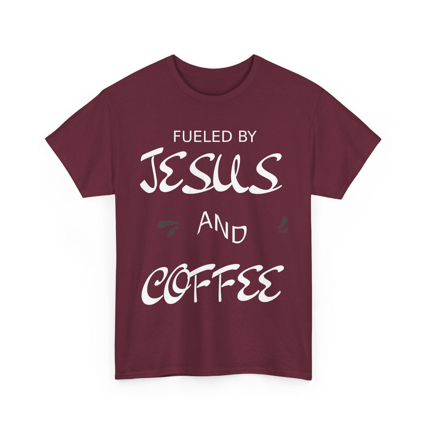 Fueled By Jesus Unisex Heavy Cotton Tee