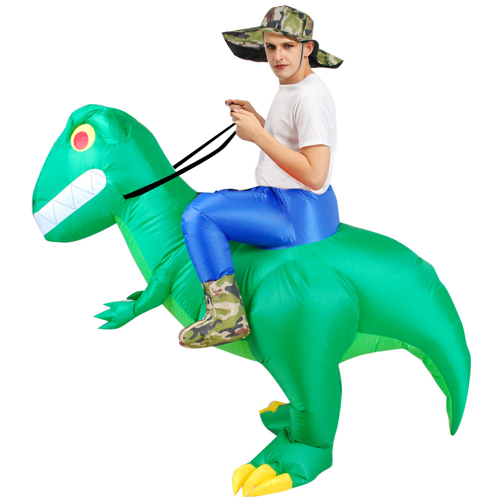 Dinosaur inflatable suit