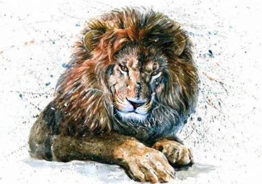 Lion Diamond Painting