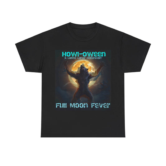 Howl O ween Holographic 3D effect Unisex Heavy Cotton Tee