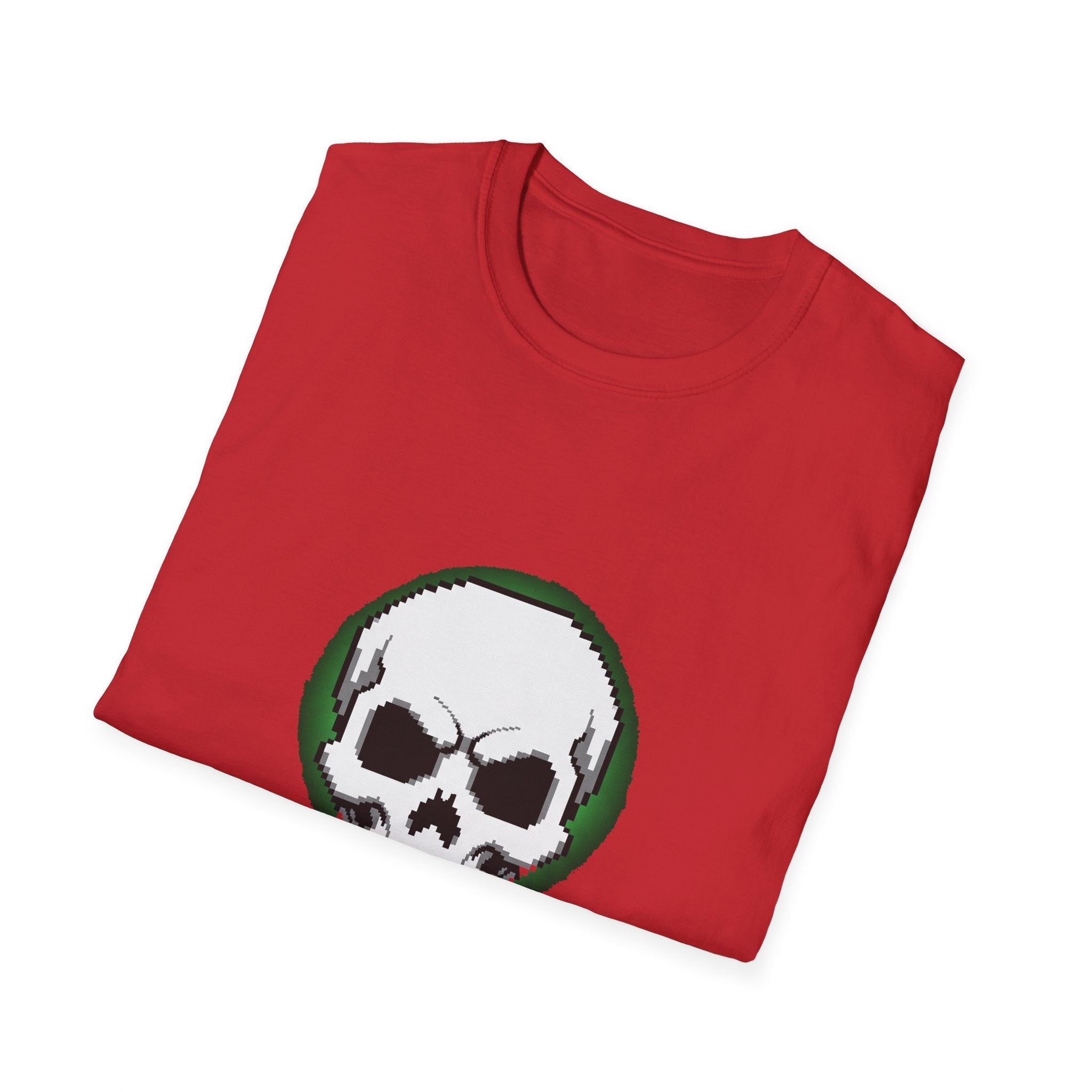 Funny Skull Graphic All My Files Are Ghosts Unisex T-Shirt, Gamer Shirt, Halloween Gift, Tech Humor Tee, Geeky Apparel, Casual Wear
