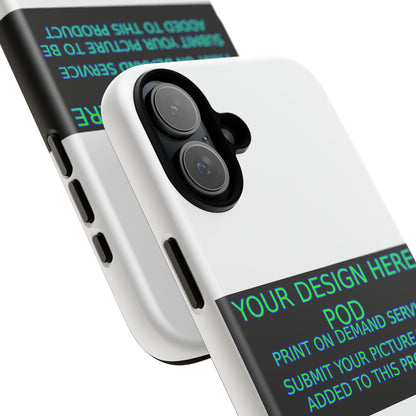 Customizable Tough Phone Case - Your Design Here - Perfect Gift for Birthdays & Holidays