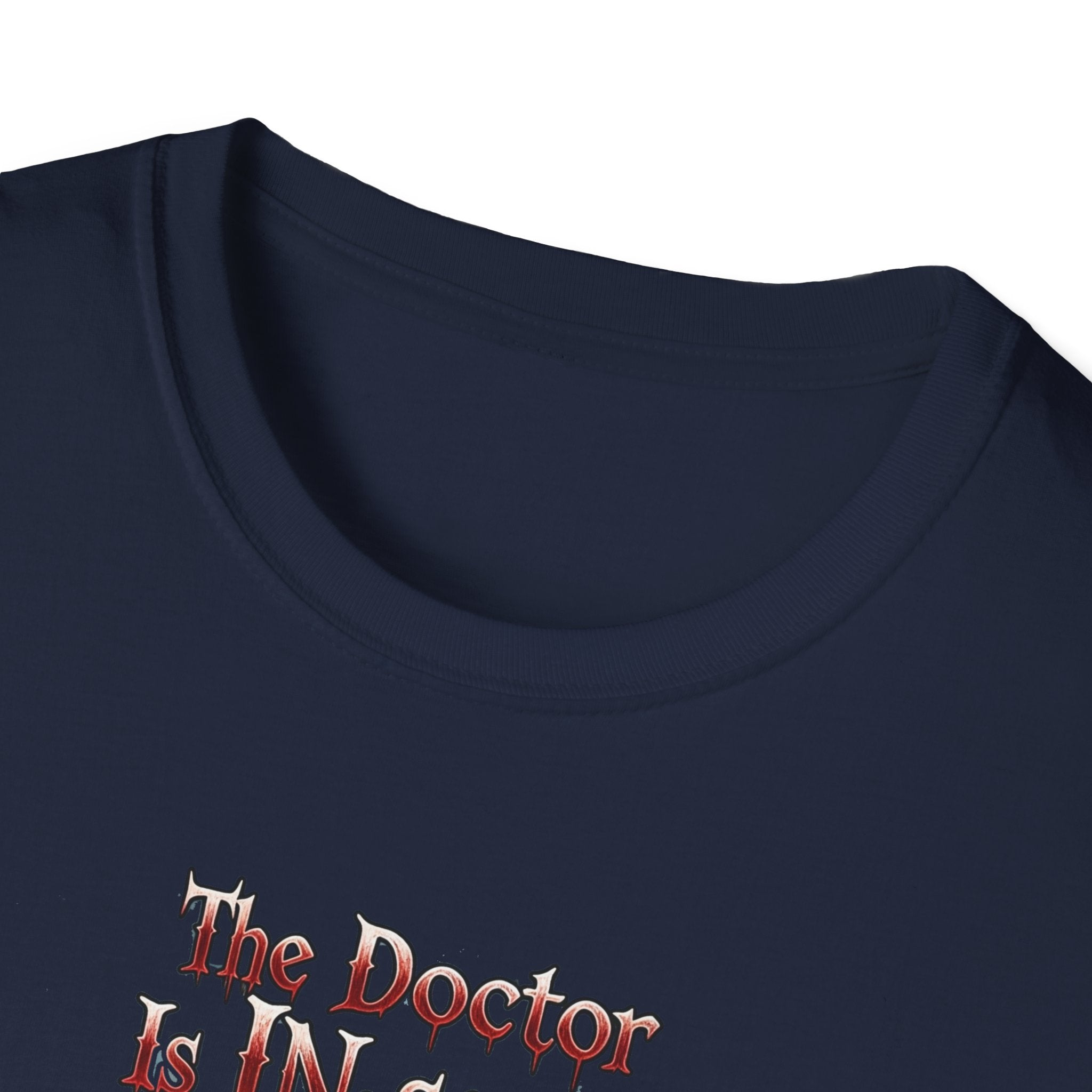 Gothic Plague In-sane Doctor T-Shirt, Unisex Softstyle Tee, Spooky Halloween Tee, Halloween Costume Shirt, Gift for Whovians, Dark Humor [...]
