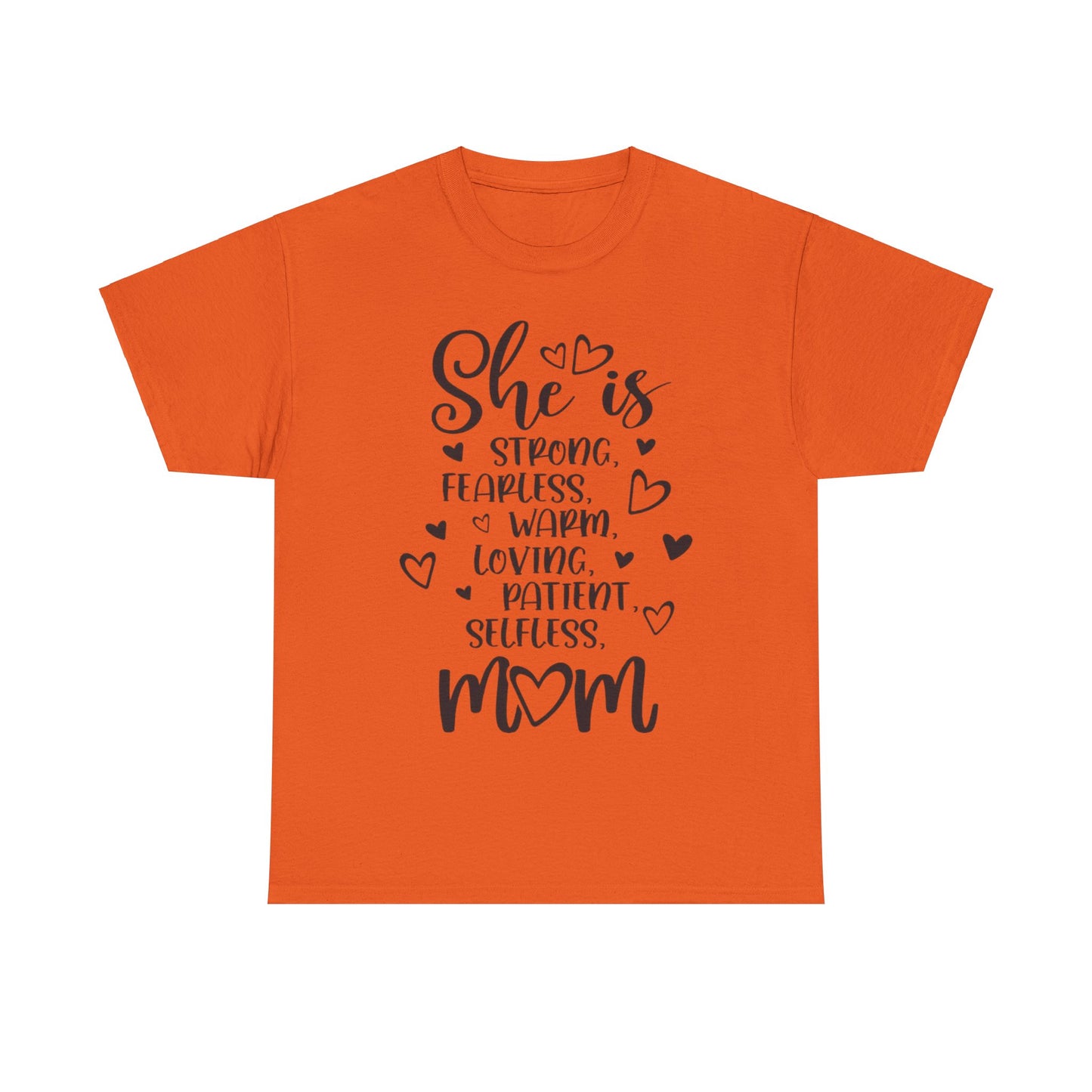 She is mom Unisex Heavy Cotton Tee