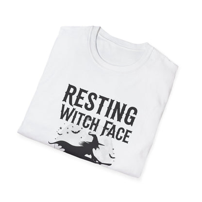 Resting Witch Face Unisex T-Shirt | Funny Halloween Tee, Gift for Witches, Witchy Apparel, Spooky Shirt, October Casual Wear