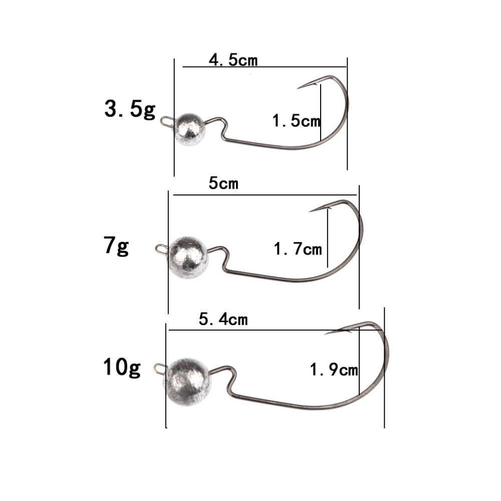 Lead Head Crank Fishing Hook