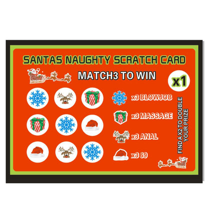 Valentine's Day Game Scratch Card