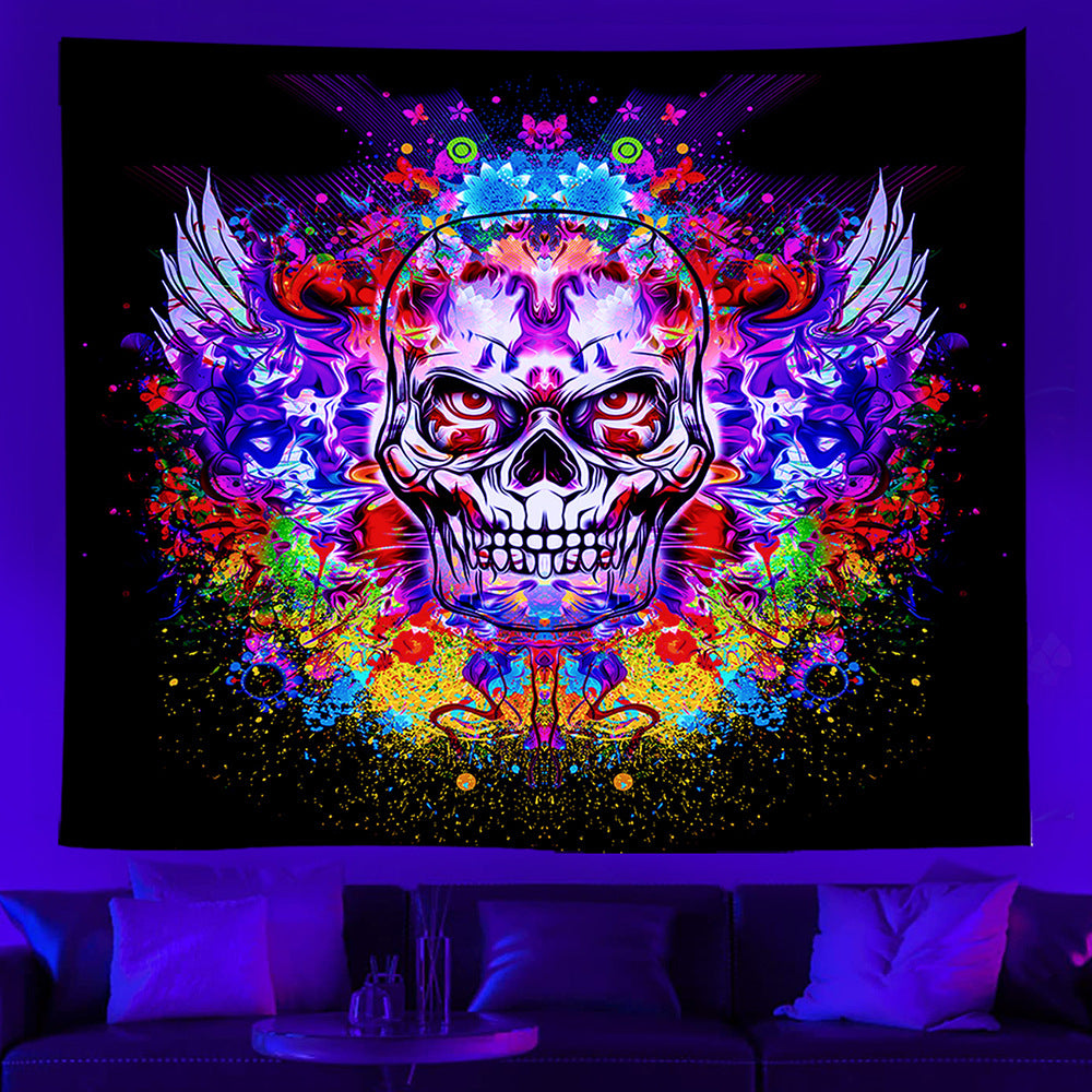 Luminous Psychedelic Tapestry Amazon Wall Tapestry Hanging Wall Background Cloth