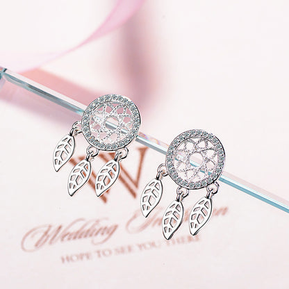 Dreamcatcher Short Earrings Graceful Earrings