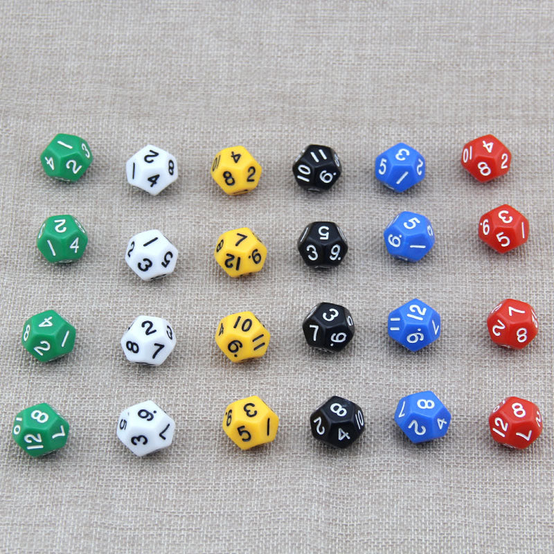 16-sided Multi-sided Dice Number Dice Toy Game Counting Dice