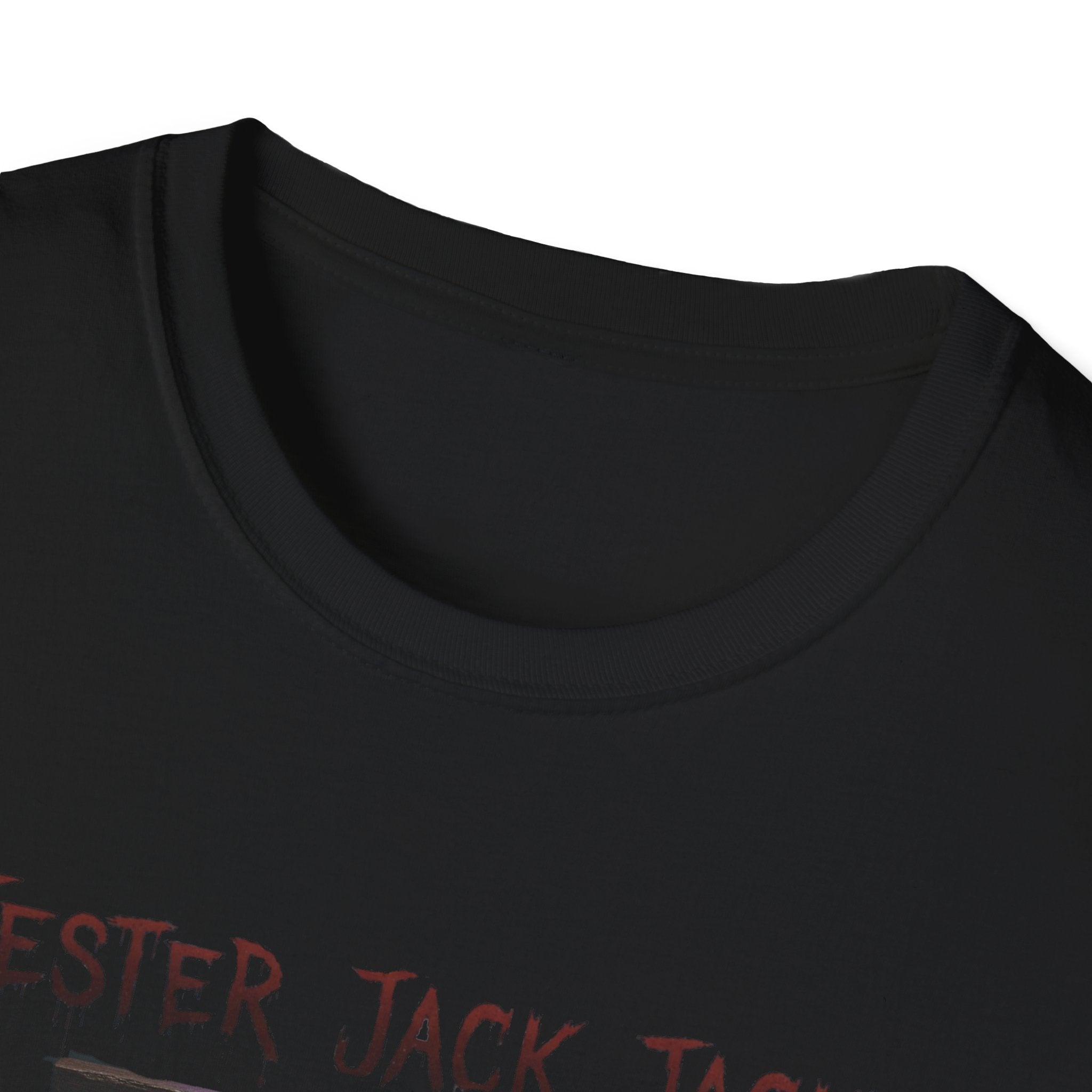 Jester Jack Jackyl Creepy Clown Graphic T-Shirt, Perfect for Halloween, Horror Fans, Scary Movie Night, Unisex Gift, Fun Adult Apparel