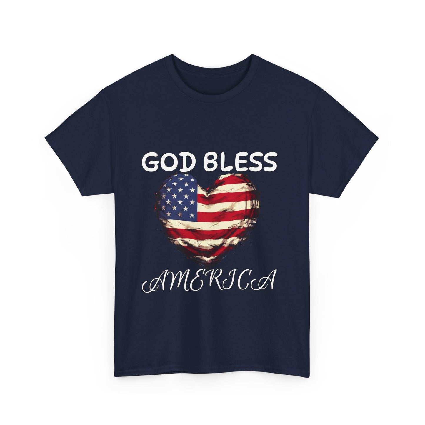 God Bless America Unisex Heavy Cotton Tee