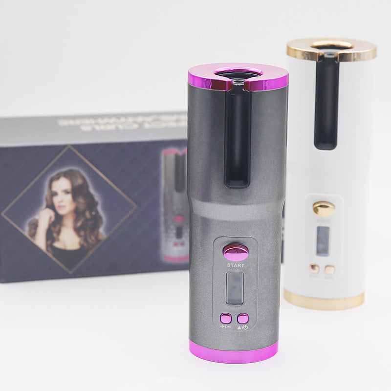 Automatic Hair Curler, Wireless Portable USB Charging Curler