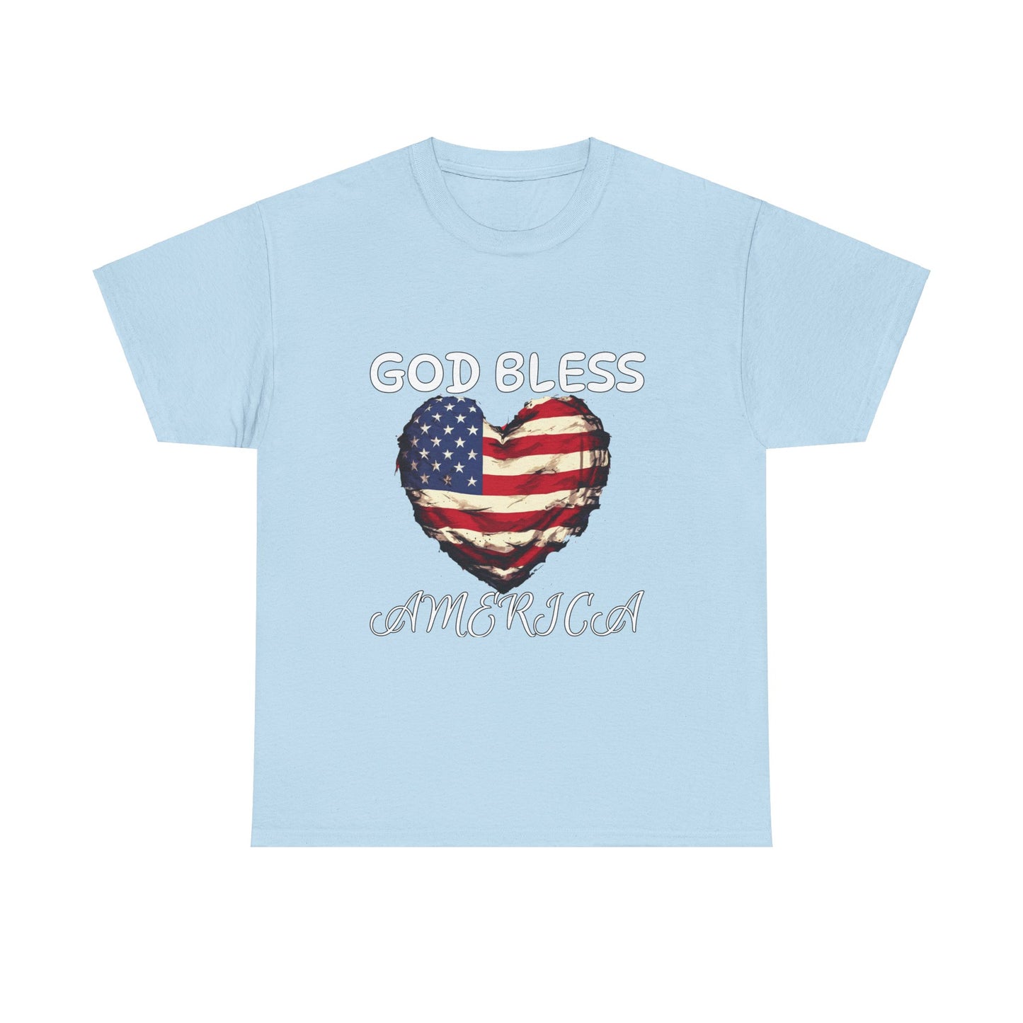 God Bless America Unisex Heavy Cotton Tee