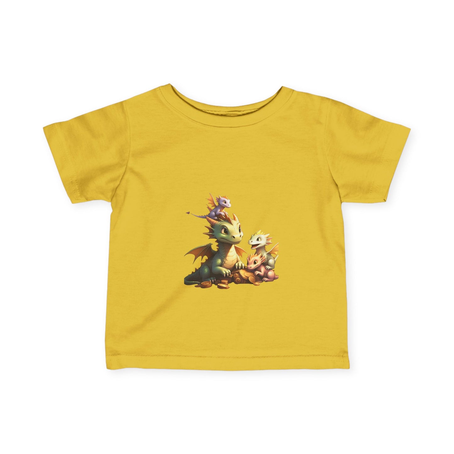 Whimsical Dragon Infant T-Shirt | Cute Baby Tee for Adventurous Kids